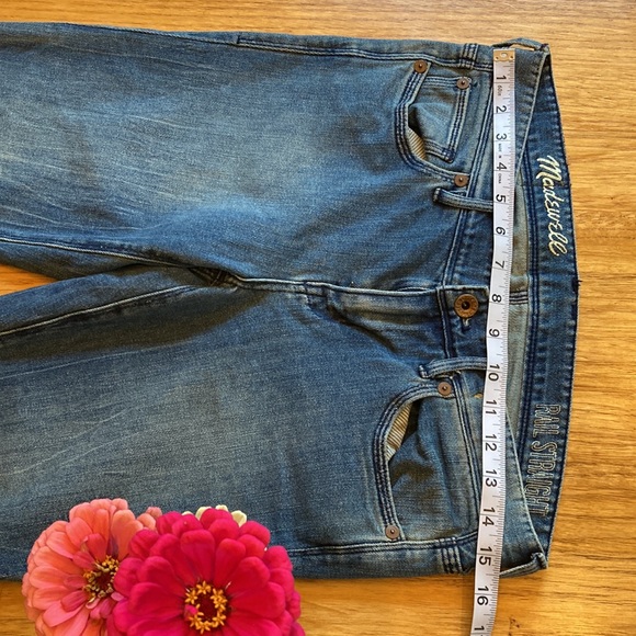 Madewell, Rail Straight, Blue Jean, Sz. 29 - Picture 2 of 10